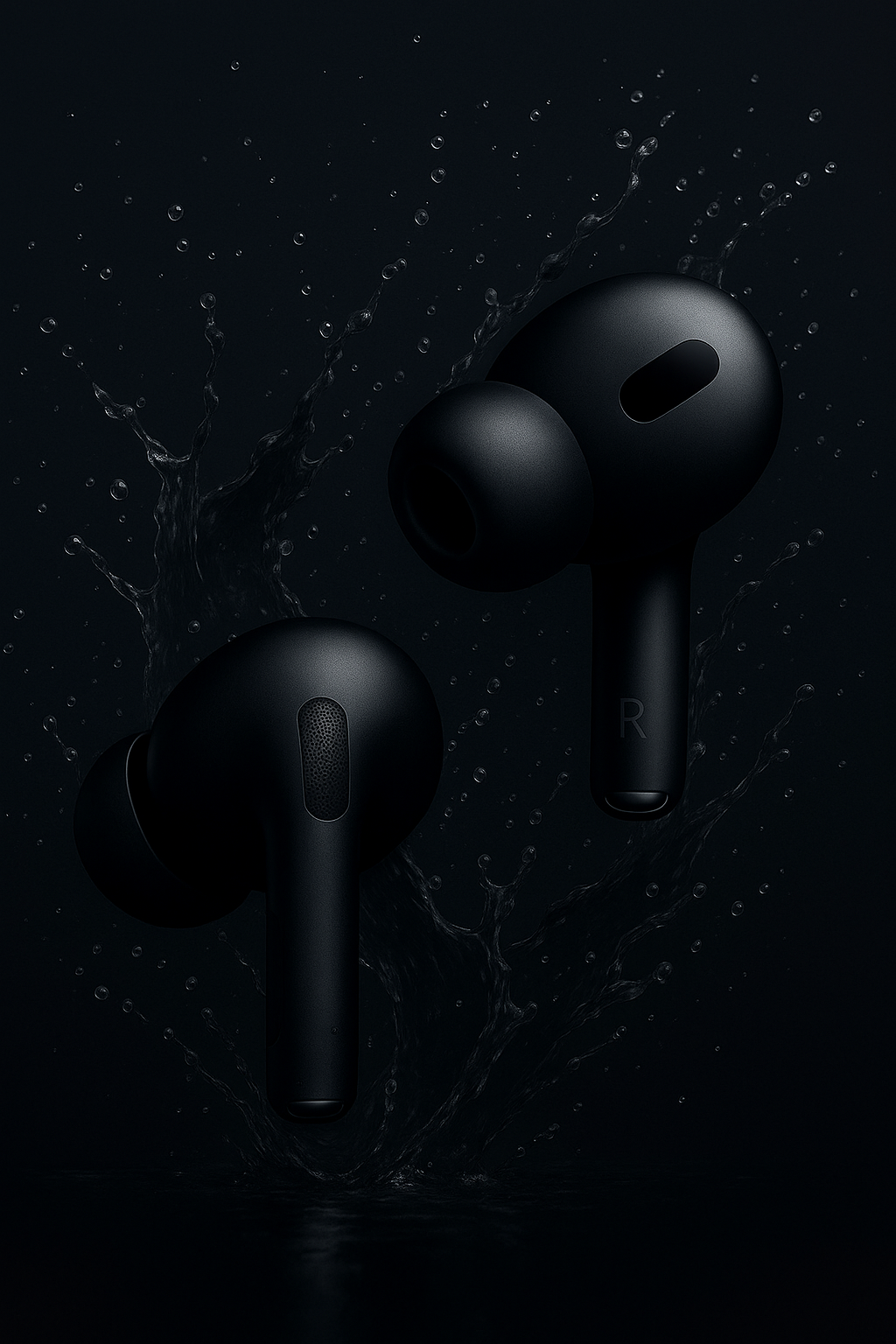 Apple AirPods Pro (2nd Generation) – Matte Black Wireless Earbuds with Active Noise Cancellation